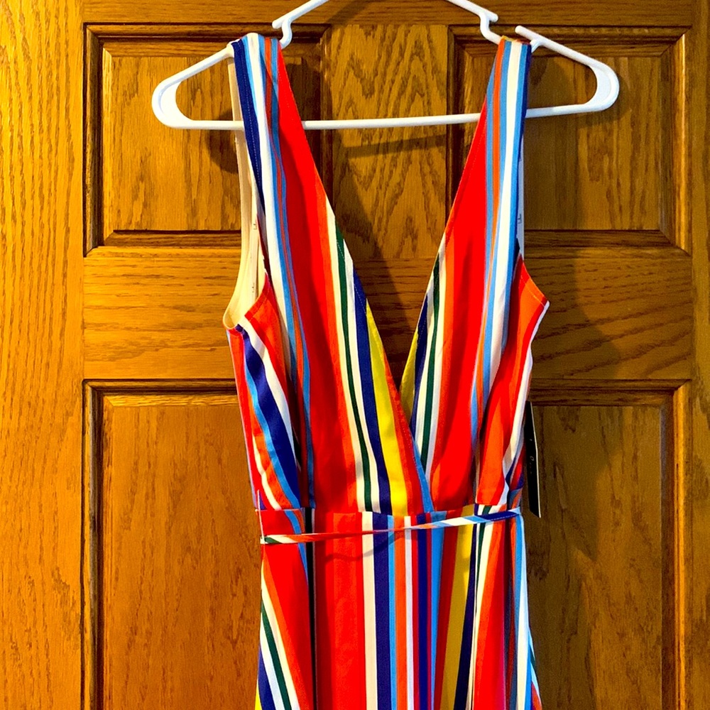 Multi colored maxi dress